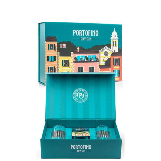 CONF.PORTOFINO DRY GIN CL50 +2 BICCHIERI