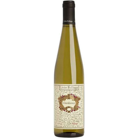 VINO CHARDONNAY LIVIO FELLUGA CL.75-31-BIANCHI-Enoteca Guerrera