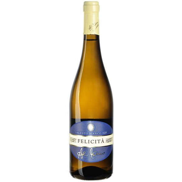 VINO FELICITA' SALENTO CARRISI CL.75-31-BIANCHI-Enoteca Guerrera