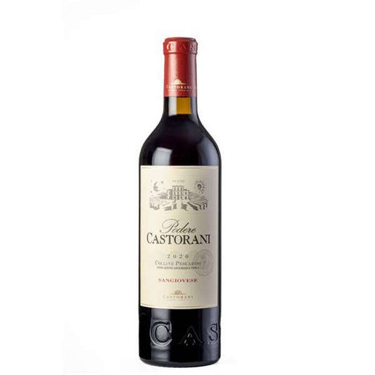 VINO SANGIOVESE RISERVA PODERE CASTORANI-32-ROSSI-Enoteca Guerrera