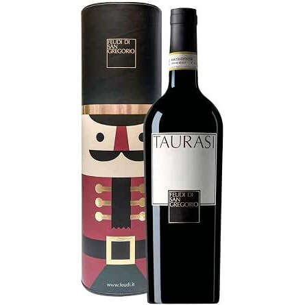 VINO TAURASI FEUDI S.GREGORIO TUBO CL 75-48-CONFEZIONI REGALO-Enoteca Guerrera