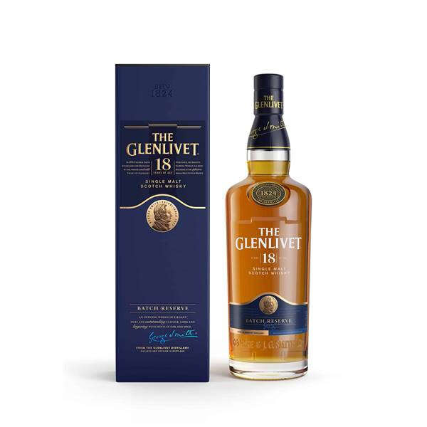 WHISKY GLENLIVET 18 ANNI CL.70
