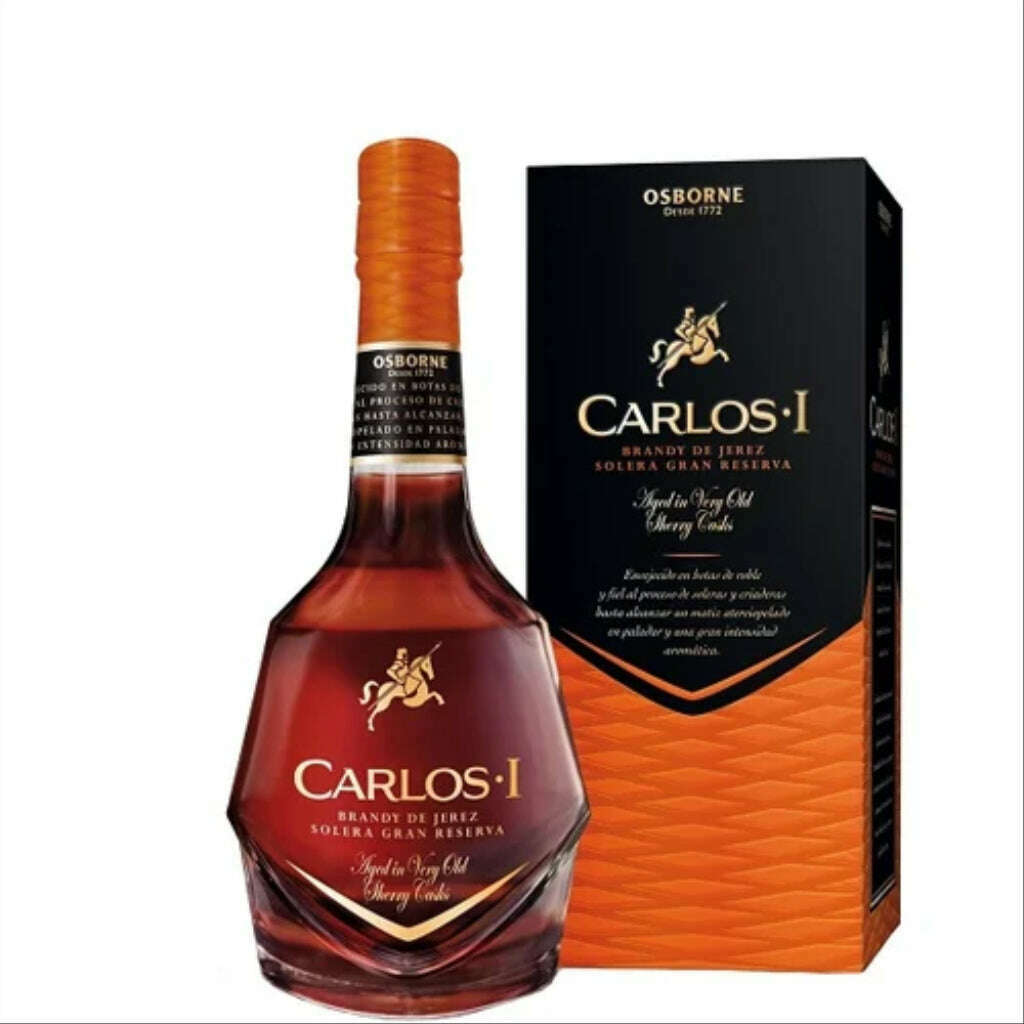 Brandy Gran Riserva Carlos I Ast. Cl.70