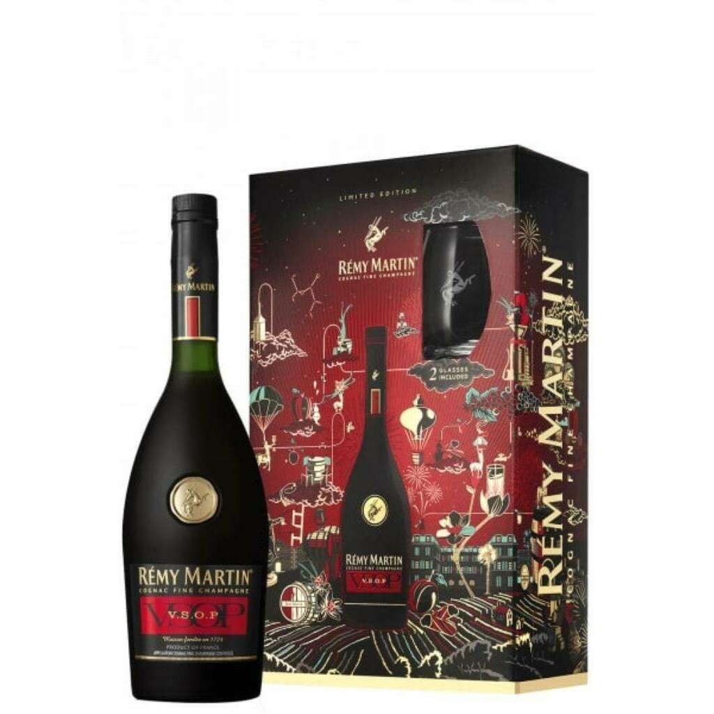 Cognac Remy Martin Vsop + Bicchieri