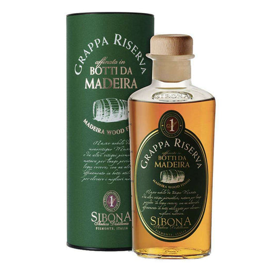 Grappa Sibona Botti Da Madeira Cl.50