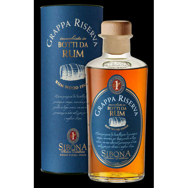 Grappa Sibona Botti Da Rum Cl.50