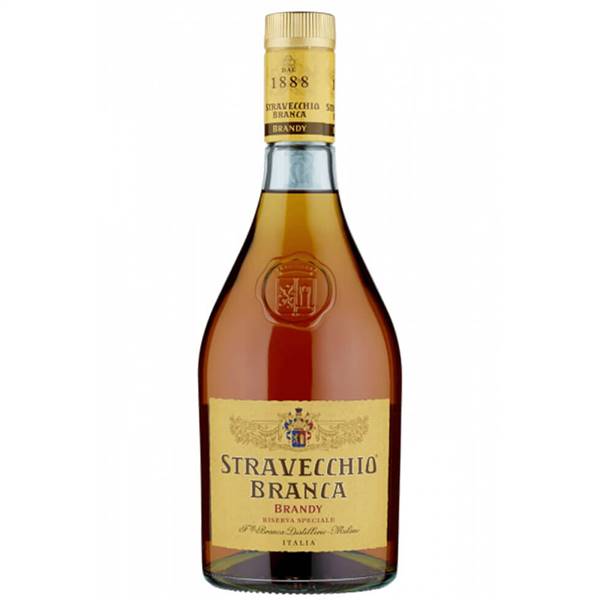 BRANDY STRAVECCHIO BRANCA CL.70-19-COGNAC ARMAGNAC BRANDY-Enoteca Guerrera