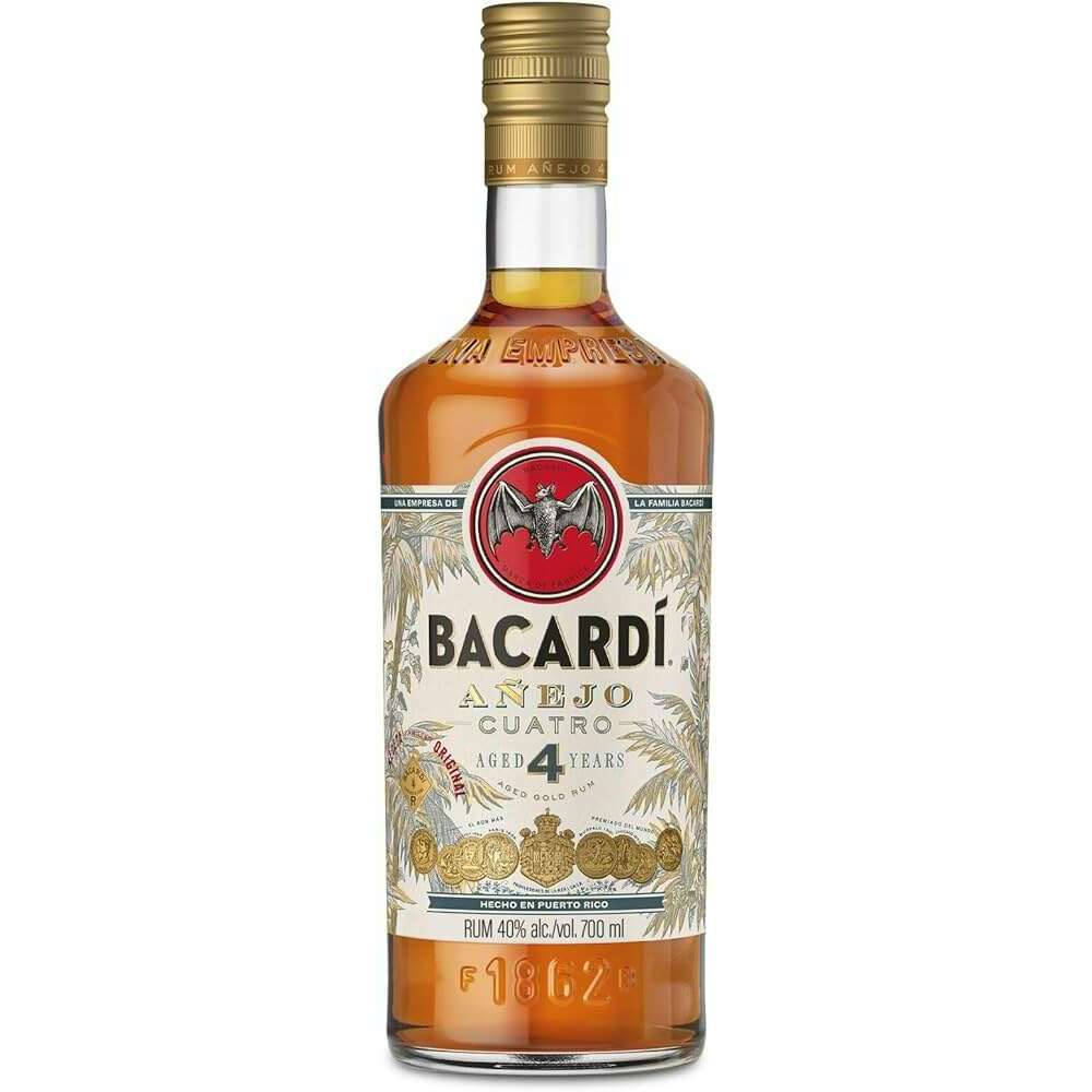 Rhum Bacardi Cuatro Cl.70