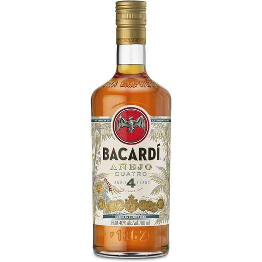 Rhum Bacardi Cuatro Cl.70