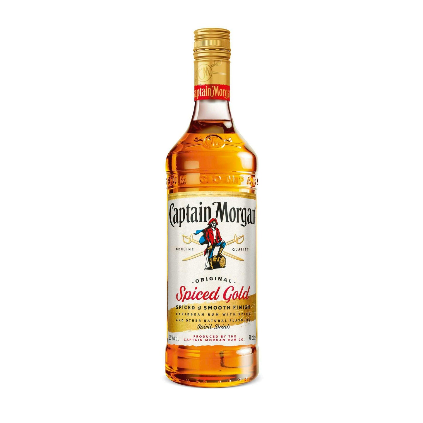 Rhum Captain Morgan Spiced Gold Cl.70