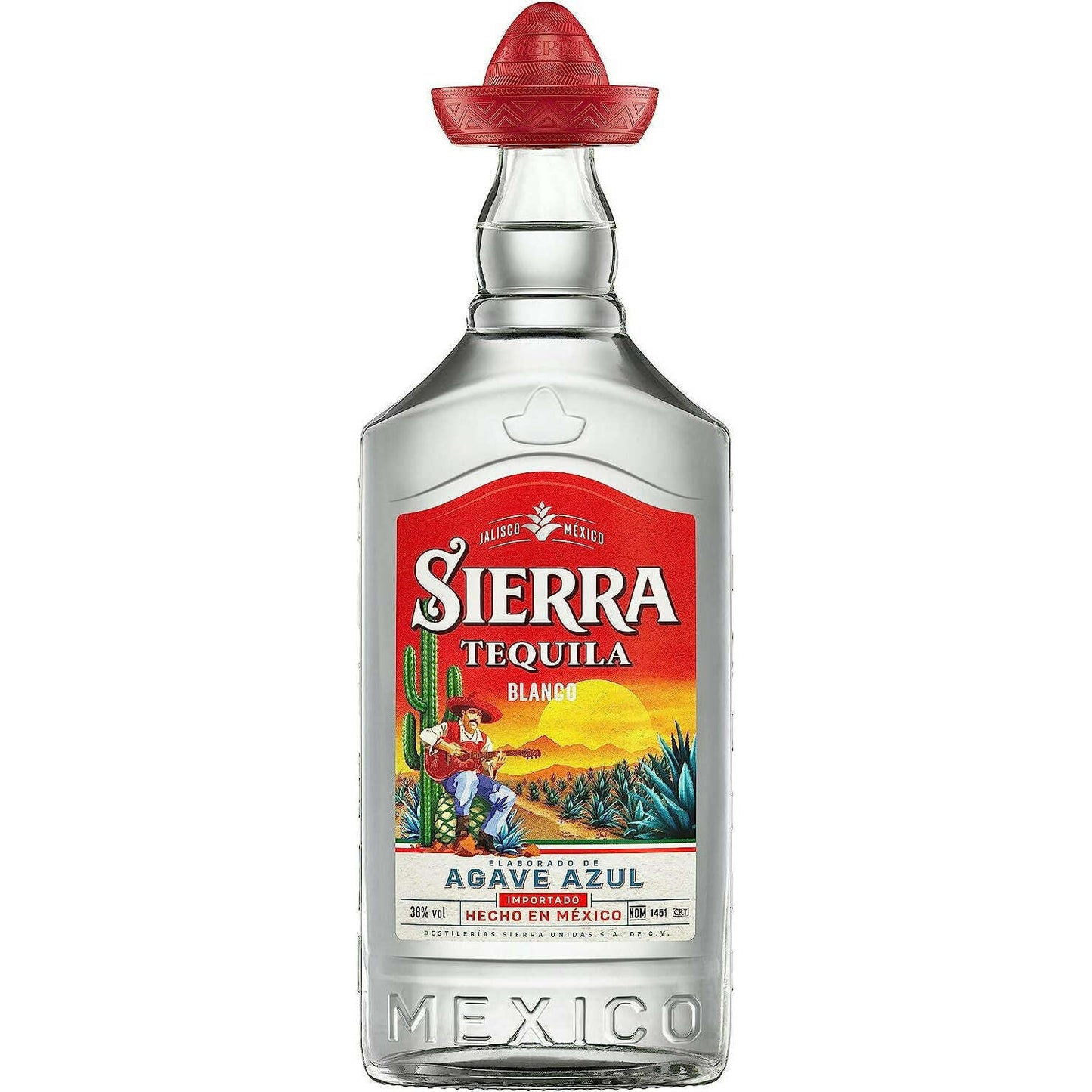 Tequila Sierra Blanco Agave Azul Lt.1