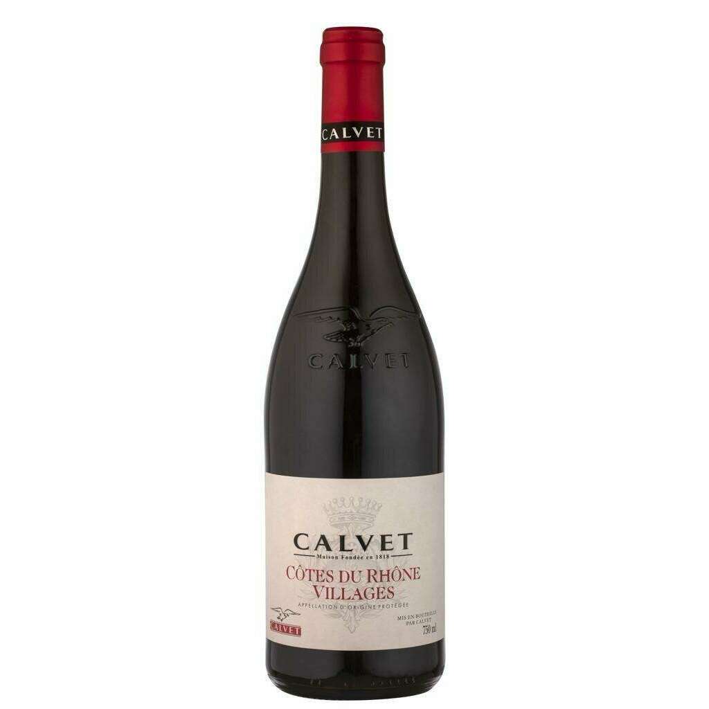 Vino Cotes Du Rhone Villages Calvet