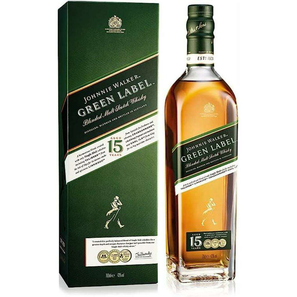 Whisky J.walker Green Label 15 Yo