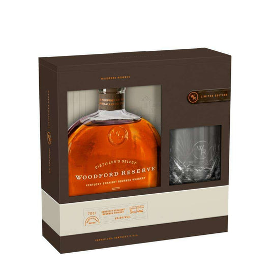 Whisky Woodford Reserve + Bicchieri